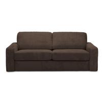 Rudos spalvos iš kordinio velveto sulankstoma sofa 195 cm Nona – Makamii