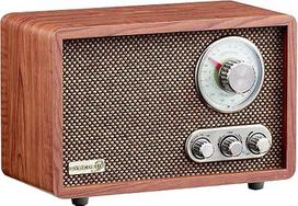 Nostalgija kompaktiška sistema | Medinis radijo imtuvas su "Bluetooth" | USB | SD kortelės lizdas | FM/AM | Muzikos sistema Retro stilius | Stereo sistema | Virtuvės radijas | Nostalgija Senovinis radijas
