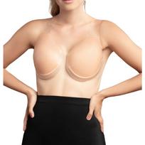 BYE BRA - TAPES Bye Bra Sculpting Silicone Lifts with Invisible Strap, Cup C, Reusable