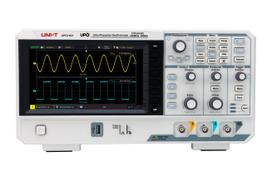 Osciloskopas 2 kanalų, 100MHz, 1.GSa/s, 56Mpts, 500,000wfms/s, UNI-T