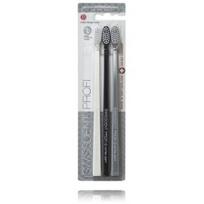 Swissdent Colours Gentle Extra-Soft Toothbrushes ypač švelnūs dantų šepetėliai 3 vnt. - White, Black, Grey