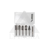 STRYPO FREZA METALUI 6VNT RINKINYS,STRYPAS 6MM HSS 07F500