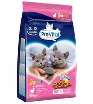 Kačių maistas - PREVITAL Junior Vištienos Sausas 950g