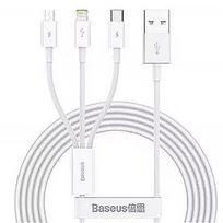Baseus Superior 3in1, USB-A to USB-C/MicroUSB/Lightning, 1.5m CAMLTYS-02