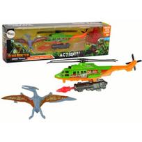 Sraigtasparnio ir dinozauro rinkinys Lean Toys