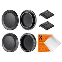 K&F Concept K&F Nikon Z-mount Body Cap*2 + Lens Rear Cap*2 + Hot Shoe Cap*2 + Cleaning Cloth*1