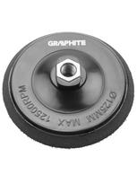 Guminis šlifavimo diskas GRAPHITE 125 mm M14