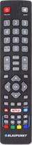 "Blaupunkt BLF/RMC/0008" originalus nuotolinio valdymo pultas, skirtas LCD LED 3D 3D HD Smart televizoriams su "Netflix Youtube" 3D mygtukais - su dviem 121AV AAA baterijomis