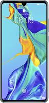 "Huawei P30" 128GB mobilusis telefonas, šviesiai mėlynas / levandų spalvos, "Breathing Crystal", "Android 9.0" (Pie)