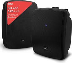 "Pyle" 5,25 colio 135 mm 600 W "Bluetooth" vandeniui atsparus vidinis lauko garsiakalbis - juodas