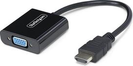 "StarTech.com" HDMI ir VGA adapterio kabelis Aktyvus HDMI adapteris Vaizdo keitiklis 1920x1080 (1080p) HDMI šaltinis į VGA monitorių