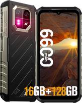 "Ulefone Armor 22" lauko mobilusis telefonas be sutarties "Android 14", 16GB + 128GB/SD-512GB Tvirtas išmanusis telefonas su 6,58 colių HD+, 64 MP kamera, 6600 mAh baterija, IP69K vandeniui atsparus, 4G LTE Dual SIM, NFC