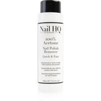 Nail HQ 100% Acetone nagų lako valiklis 400 ml