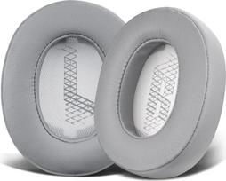 SOULWIT Soft Protein Leather Replacement Ear Pads for JBL Live 500BT/Live 500 BT Around-Ear Wireless Headphones, Replacement Pads with Noise Isolating Foam