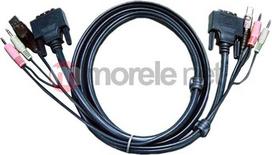 Aten Kable KVM, 3m, juodas (2L7D03UD)