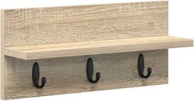 Prikabinamas paltas Sieninis Sonoma ąžuolas 40 x 10,5 x 18 cm
