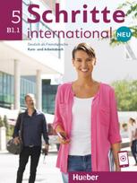Schritte international Neu 5 Kursbuch+Arbeitsbuch (vadovėlis+pratybos)