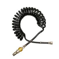 Recoil Hose Air Compressor Hose Recoil with 1/4Inch Quick Coupler and Plug Fitting Efficient Use in Various Conditions