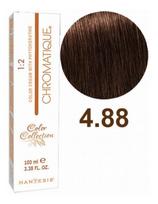 Hantesis plaukų dažai 4.88 intensyvaus tabako Hantesis Chromatique 100ml