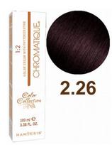 Hantesis plaukų dažai 2.26 tamsiausia violetinė ruda Hantesis Chromatique 100ml