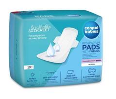 Higieniniai įklotai po gimdymo Canpol Babies Discreet Postnatal Slips, 10 vnt.