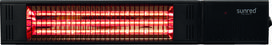 SUNRED | Heater | RDS-15W-B, Fortuna Wall | Infrared | 1500 W | Black | IP55