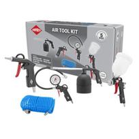 AIRPRESS 5-piece compressed air tool kit