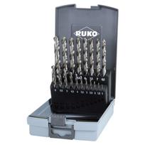 Ruko 19-piece metal drill set HSS-G