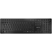 CHERRY KW 9100 SLIM keyboard Universal RF Wireless + Bluetooth QWERTZ German Black