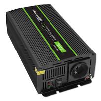 Qoltec Monolith power adapter/inverter Auto 2000 W Black