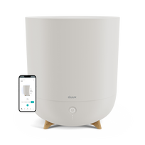 Duux | Neo | Smart Humidifier | Water tank capacity 5 L | Suitable for rooms up to 50 m2 | Ultrasonic | Humidification capacity 500 ml/hr | Greige