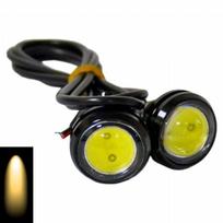 LED universalus geltonas žibintas - šviečiančios LED akutės (Kopija)