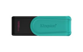 Kingston Technology DataTraveler 128GB Portable USB 3.2 Gen 1 Exodia S (Black/Turquoise)