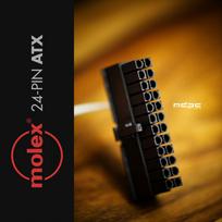 MDPC-X 24-Pin ATX Connector by Molex - schwarz