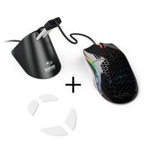 Glorious Model O (schwarz, glossy) + Bungee (schwarz) + Model O G-Skatez