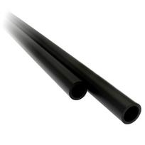 XSPC PETG Tube 14/10mm 2er Pack - 500mm, Satin-Schwarz