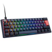 Ducky One 3 Cosmic Blue Mini Gaming Keyboard, RGB LED - MX-Ergo-Clear