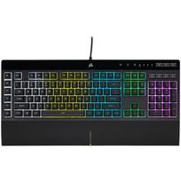 Corsair K55 RGB PRO keyboard Gaming USB QWERTZ German Black