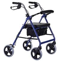Four-wheel rehabilitation stand