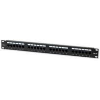 Techly Patch Panel UTP 24 Ports RJ45 Cat.5E I-PP 24-RU-C5ET