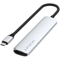 Satechi ST-P6SS interface hub USB Type-C 10000Mbit/s Silver