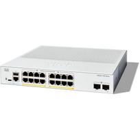 CISCO Catalyst 1300 16-Port Switch / PoE+ with 120W power budget / 2 x 1G SFP Uplinks (C1300-16P-2G)