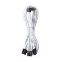 CableMod C-Series Pro Connection Cable - Variant A, 90°, 16-Pin to 3x8-Pin PCIe, white