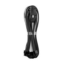 CableMod C-Series PRO ModMesh Sleeved 12VHPWR StealthSense - Power Cable Kit - Black/White (CM-PCSR-16P3-N60KKW-5PK-R)