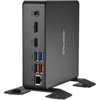 Shuttle XPC nano NC40U7 - Barebone - Mini-PC - 1 x Core i7 1255U / 1,7 GHz - RAM 0GB - UHD Graphics 620 - 1GbE - Schwarz (NC40U7)