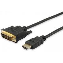 Equip 119323 HDMI to DVI-D Single Link Cable, 3m, 3 m, HDMI, DVI-D, M/M, Gold