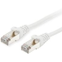 equip - Patch-Kabel - RJ-45 (M) zu RJ-45 (M) - 5,0m - SFTP, PiMF - CAT 6a - geformt, verseilt - weiß (606006)