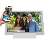 Denver PFF-1070W digital photo frame White 25.6 cm (10.1) Touchscreen Wi-Fi