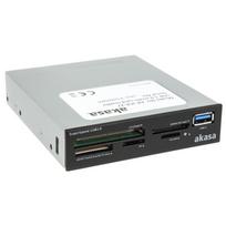 Akasa AK-ICR-27 card reader USB 3.2 Gen 1 (3.1 Gen 1) Internal Black, Grey