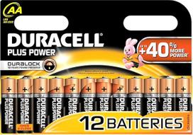 "Duracell MN1500 Duralock Plus Power AA" baterijos - 12 vnt.